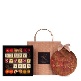 Fröhliche Weihnachtstasche