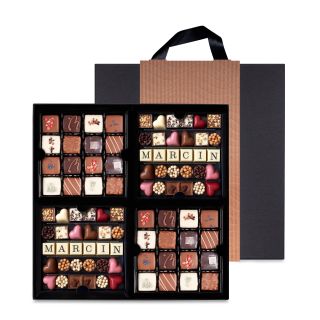 Vierfach-Schokoladenset zum Boy's Day