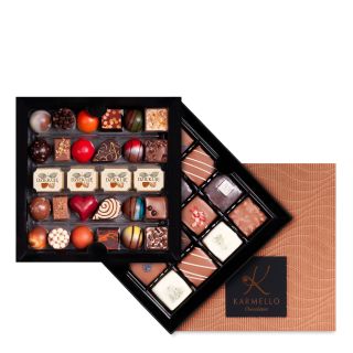 Doppelset mit Pralinen als Dankeschön