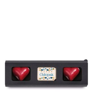 Schokoladen-Visitenkarte für einen Jungen