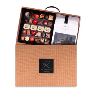 Kaffee-Aktentasche für Dankeschön