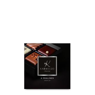 Kollektion von 4 exklusiven Pralinen