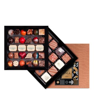 Doppelte Pralinenschachtel für einen Mann