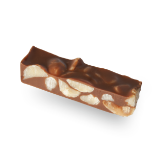 Milchschokolade mit Haselnüssen