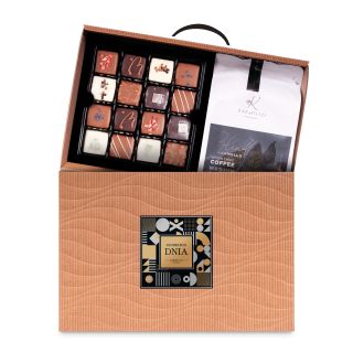 Neseser zum Männertag mit Kaffee