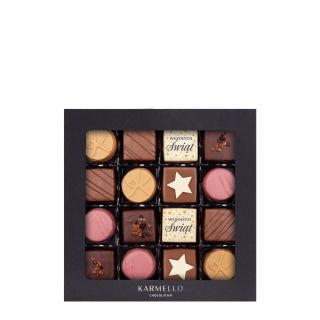 K25/14 Frohe Weihnachten Rentier Pralinen Kollektion