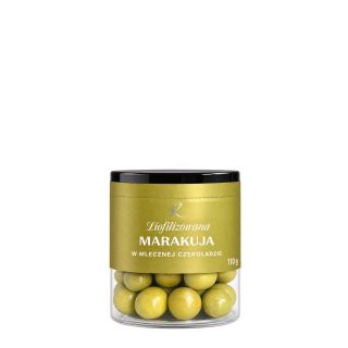 Gefriergetrocknete Passionsfrucht in Milchschokolade 110g